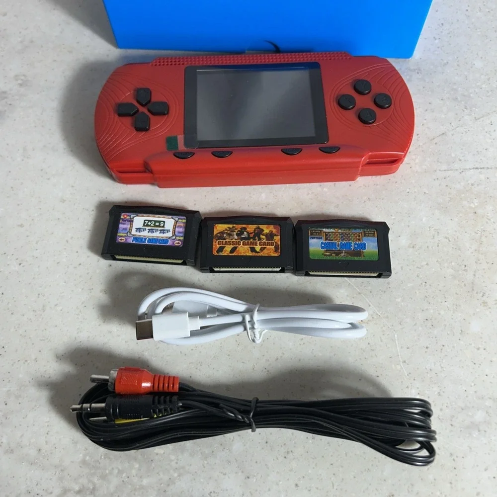 Portable Game Player Pvp2800 Featuring Sonic And Mario